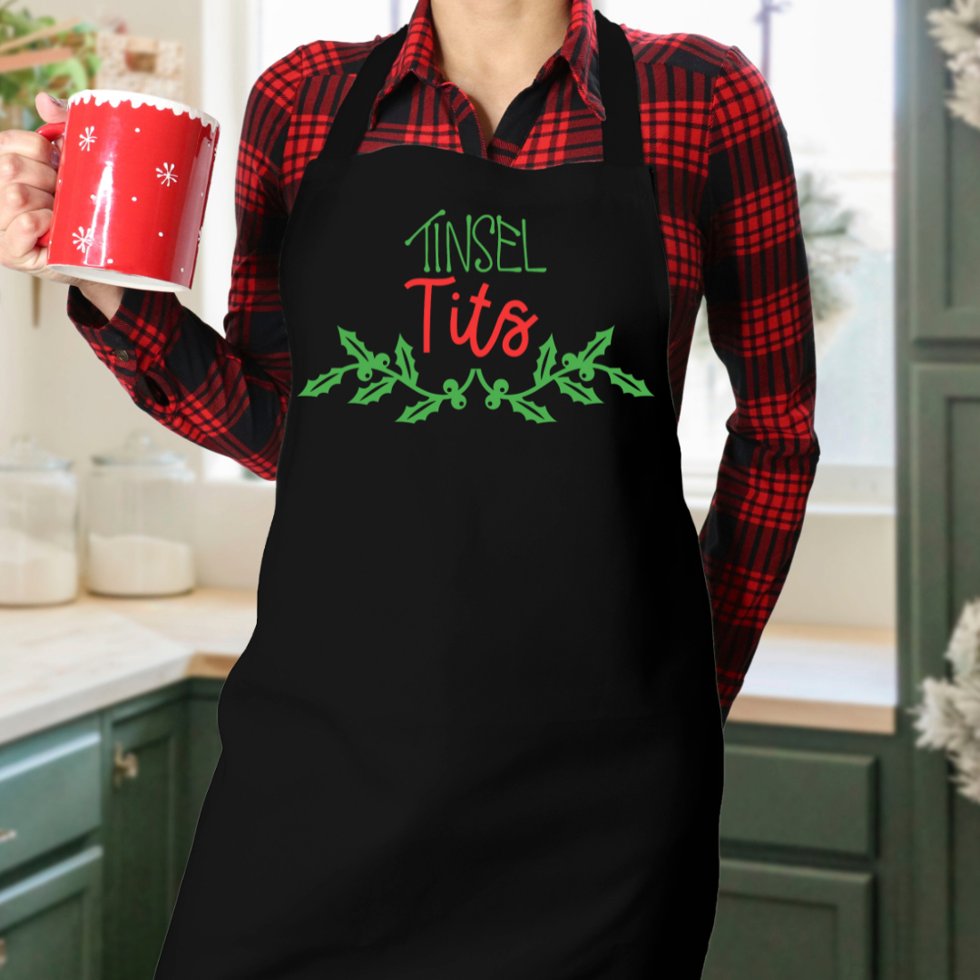 Tinsel Tits - Hilarious Festive Cooking Apron